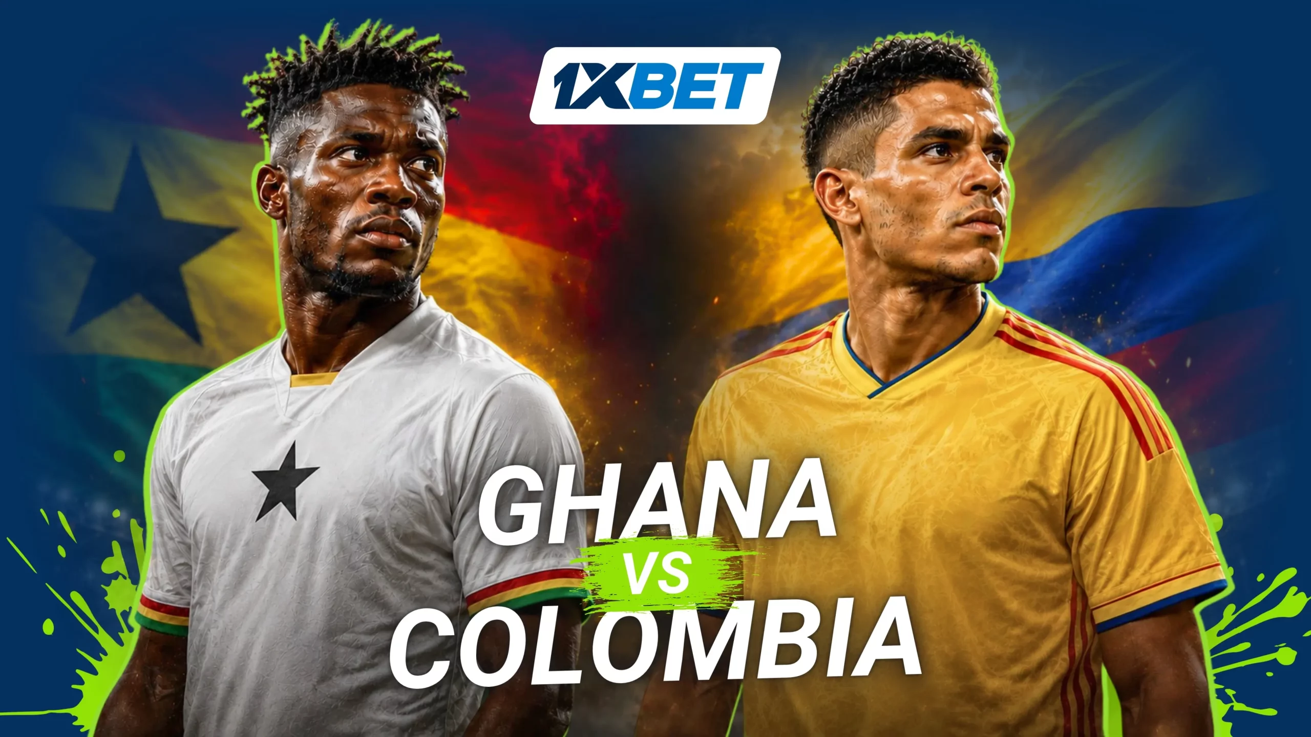 Ghana vs. Colombia / Foto: cortesía