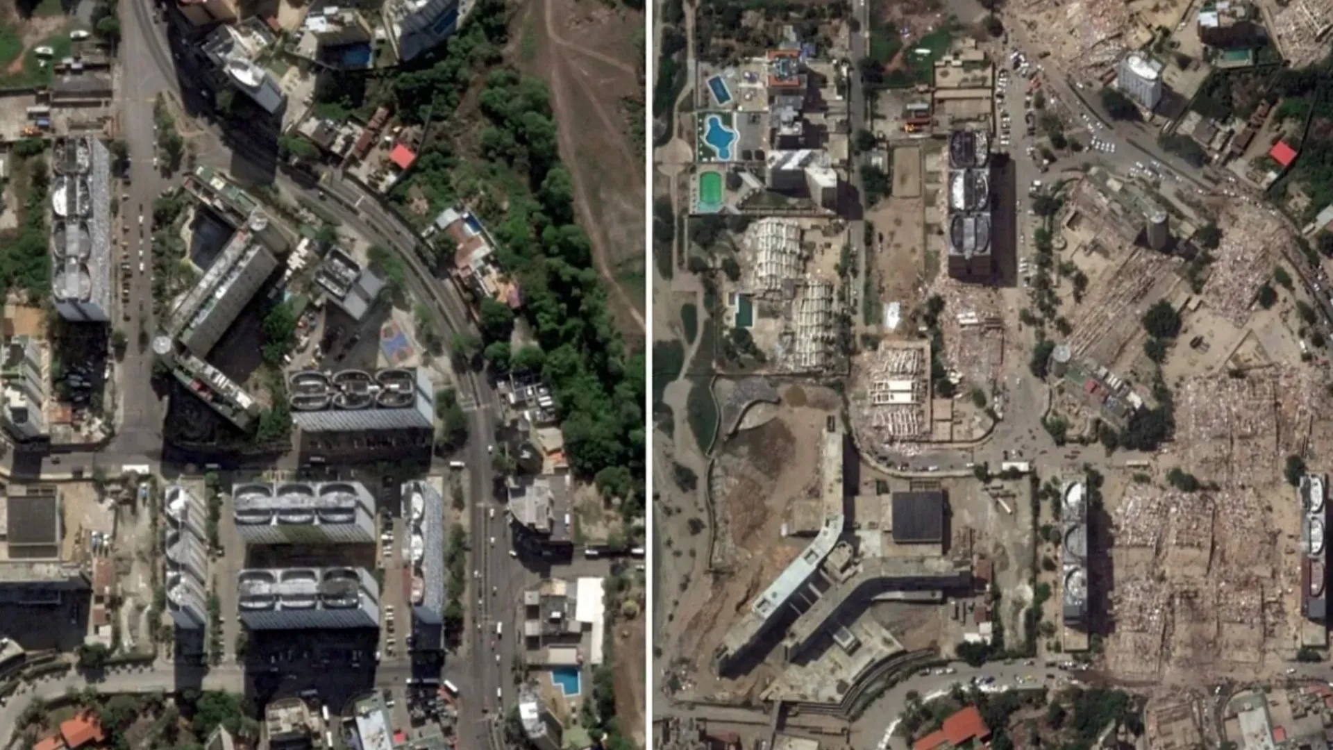 ¡La Guaira en ruinas! Imágenes satelitales dimensionan la devastación tras los brutales sismos 2 ¡La Guaira en ruinas! Imágenes satelitales de la NASA dimensionan la devastación tras los brutales sismos