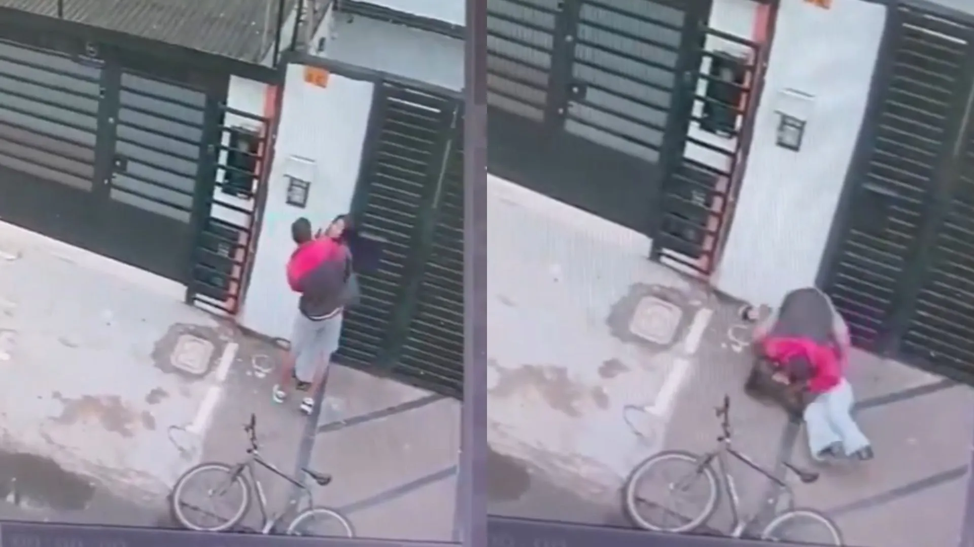 ¡Quedó grabado! Mujer resultó herida al frustrar atraco en Engativá: el ladrón portaba un arma falsa