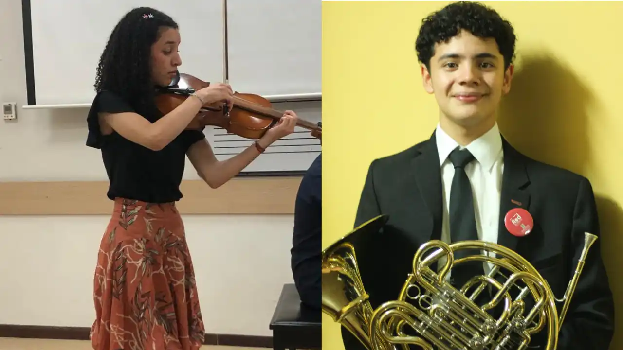Tres jóvenes de Medellín llevarán el talento paisa a la Orquesta Juvenil Iberoamericana 2 Tres jóvenes de Medellín llevarán el talento paisa a la Orquesta Juvenil Iberoamericana