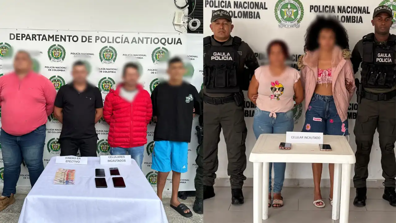 Red de extorsión tenía contra las cuerdas a ganaderos y comerciantes en Antioquia: seis capturados 1 Red de extorsión tenía contra las cuerdas a ganaderos y comerciantes en Antioquia: seis capturados