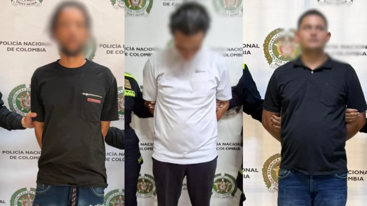 ¡Les seguían la pista! Cayeron tres ladrones que tenían azotados varios sectores de Medellín
