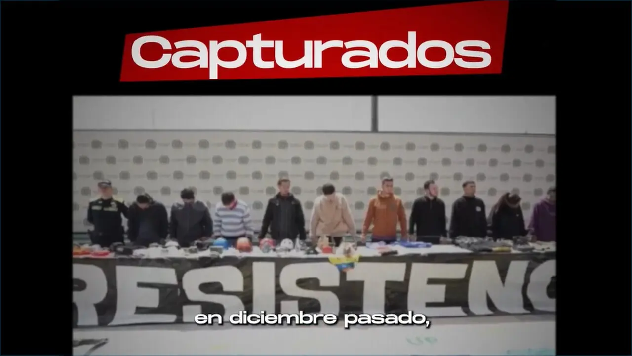 terroristas capturados en bogota