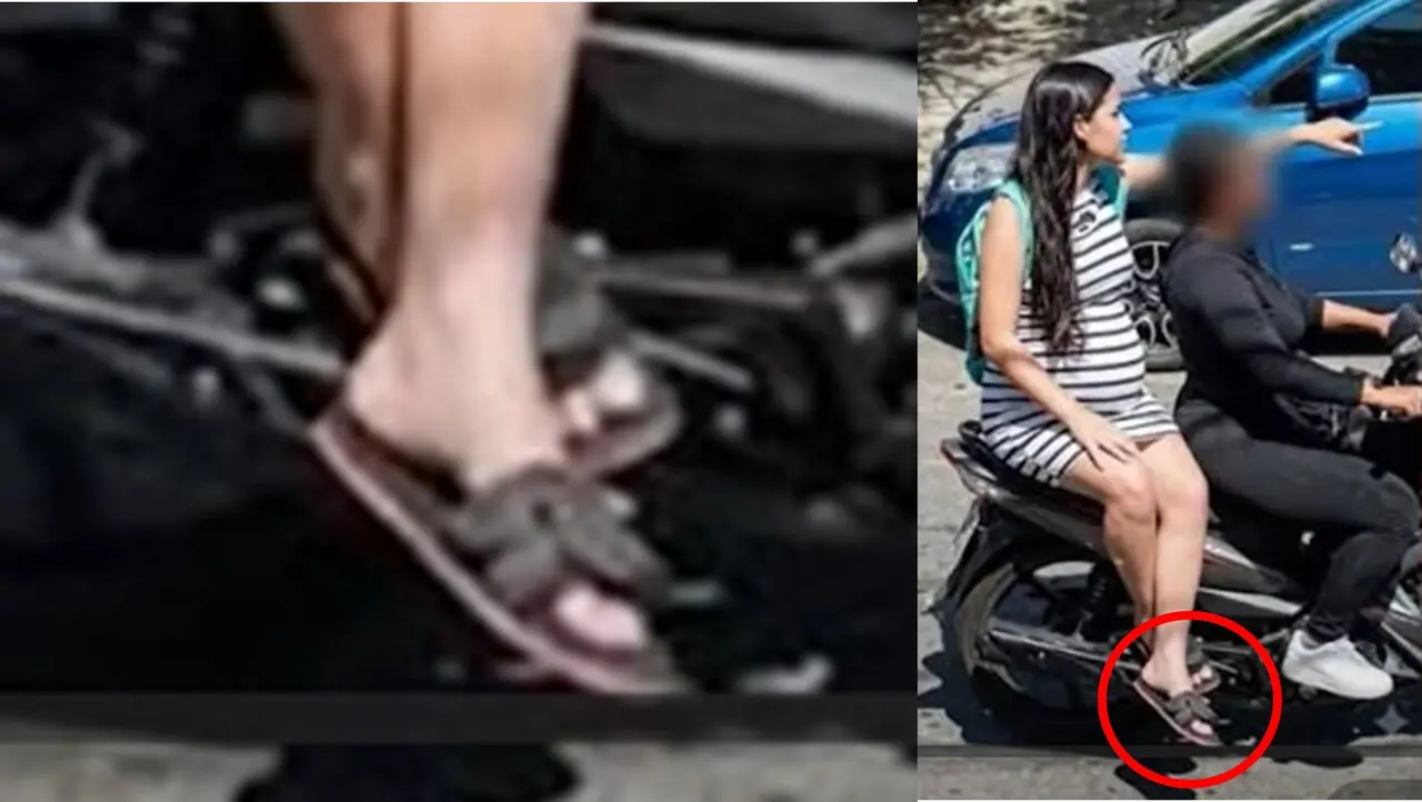Caso María Camila Potosí: Una chancla hallada por la propia familia de la sospechosa habría sido clave para la captura de la conductora de la moto 2 El calzado que llevaba María Camila al momento de su desaparición habría sido la clave para que la familia política de la conductora de la moto atara cabos y entregan la información a las autoridades. Foto: Redes Sociales