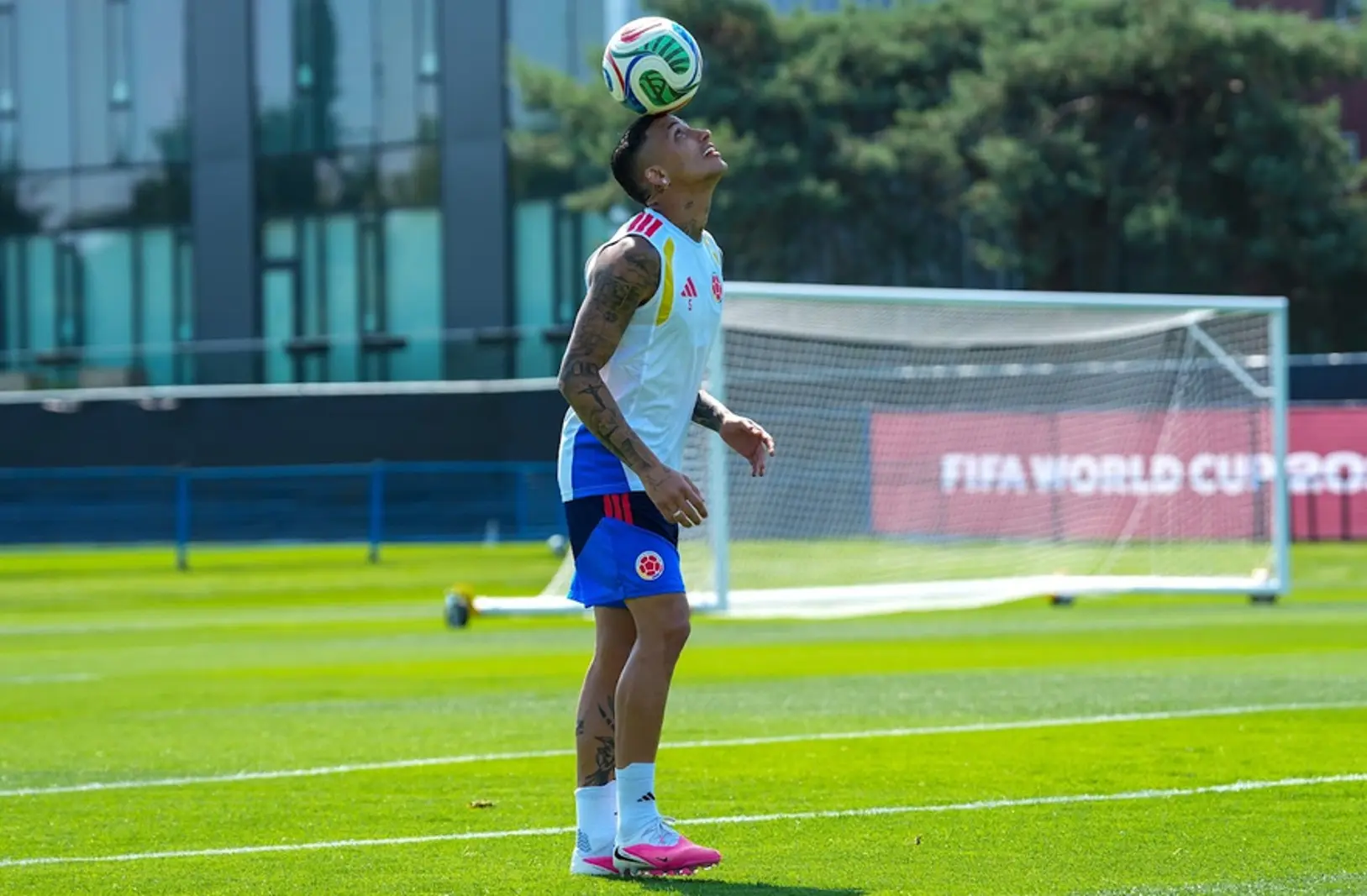«Todos estamos pensando en Suiza»: la Selección Colombia afina su estrategia para los octavos de final 4 col suiza entrena4