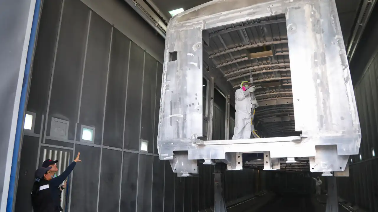 Avanza al 30%: El Metro de Medellín revela detalles del ensamblaje de sus nuevos trenes 3 Avanza al 30%: El Metro de Medellín revela detalles del ensamblaje de sus nuevos trenes