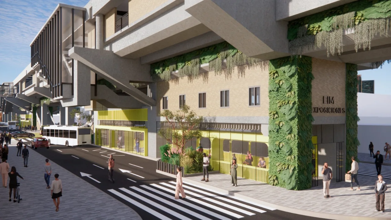 La estación Exposiciones tendrá una cara completamente nueva: así será el proyecto 1 ¡Así cambiará la estación Exposiciones! Metro inicia millonaria obra que transformará la movilidad