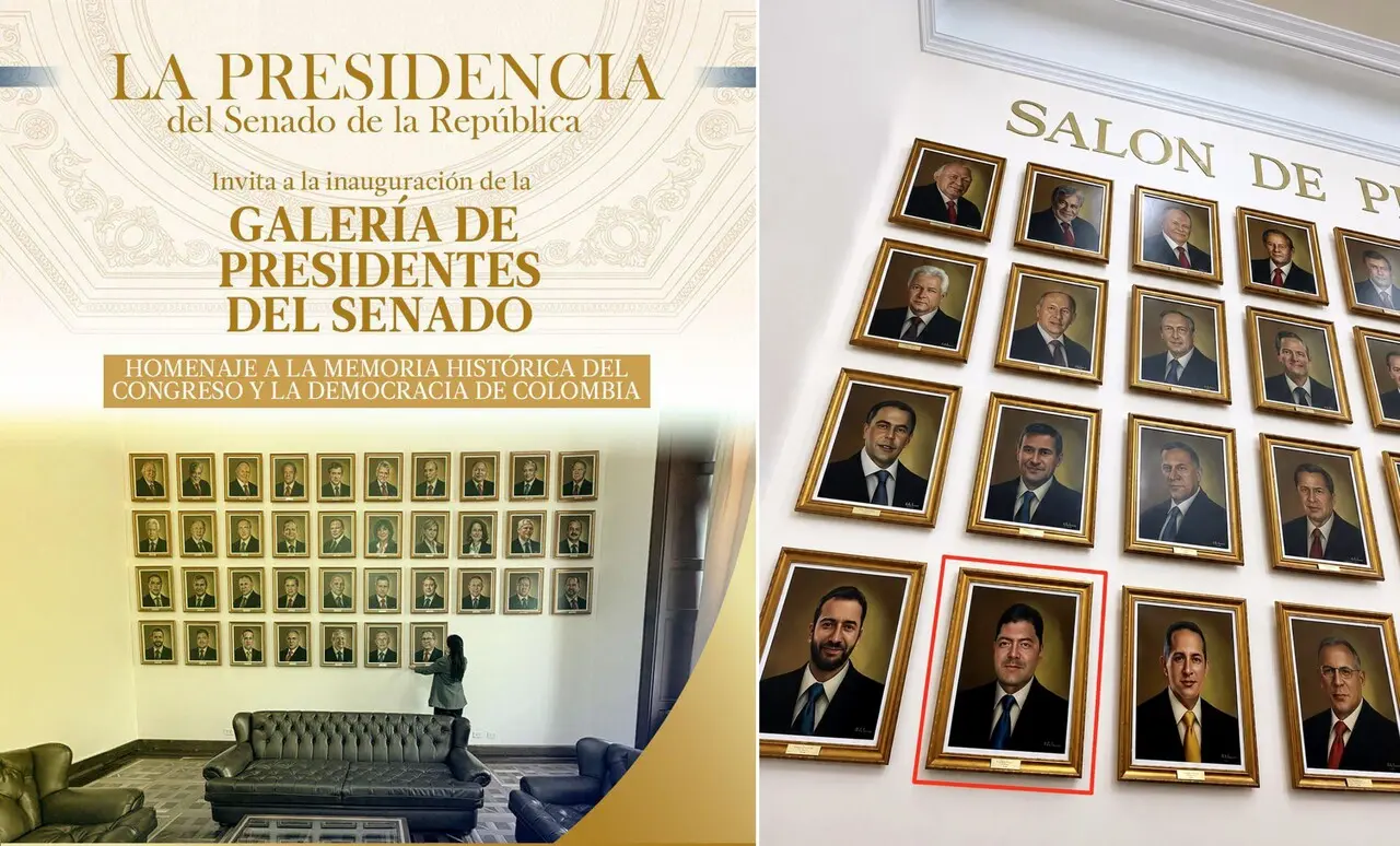 Juan Diego Gómez, la cuota Antioqueña en la inauguración del Salón de Presidentes en el Congreso de la República 5 juandiego6