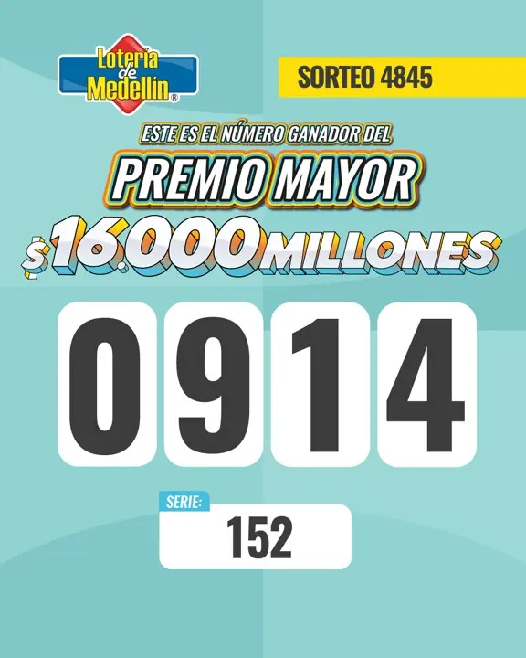 Resultados de la Lotería de Medellín: 24 de julio 2 medellin mayor julio24