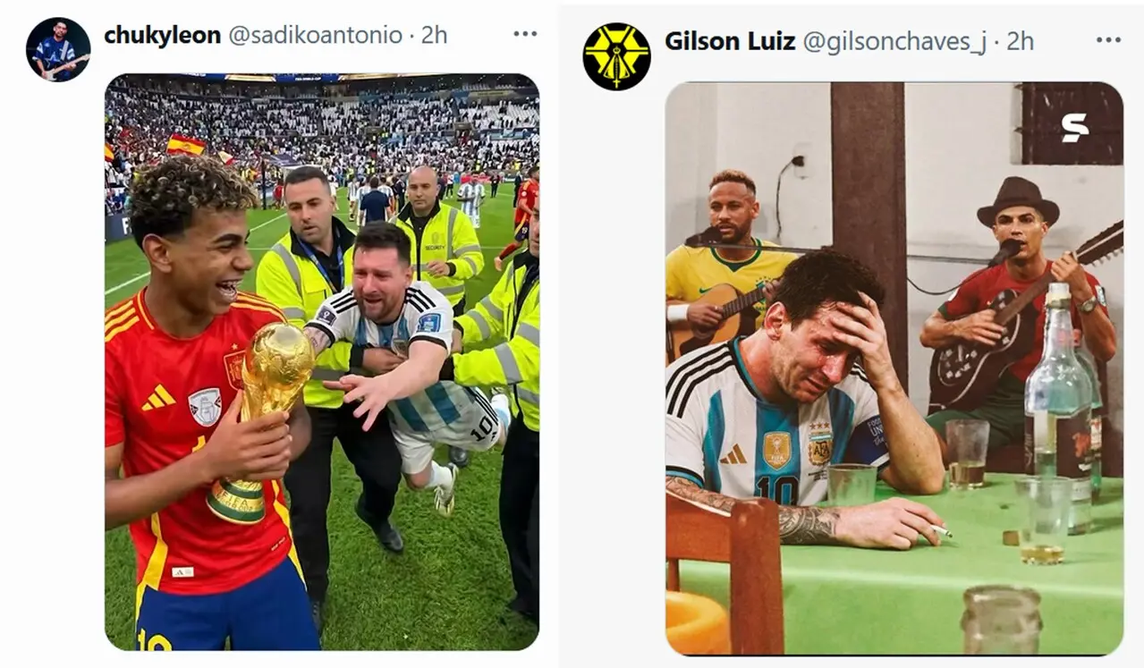 Los memes de la final del mundial: Messi protagonista de muchos 4 memes messi1