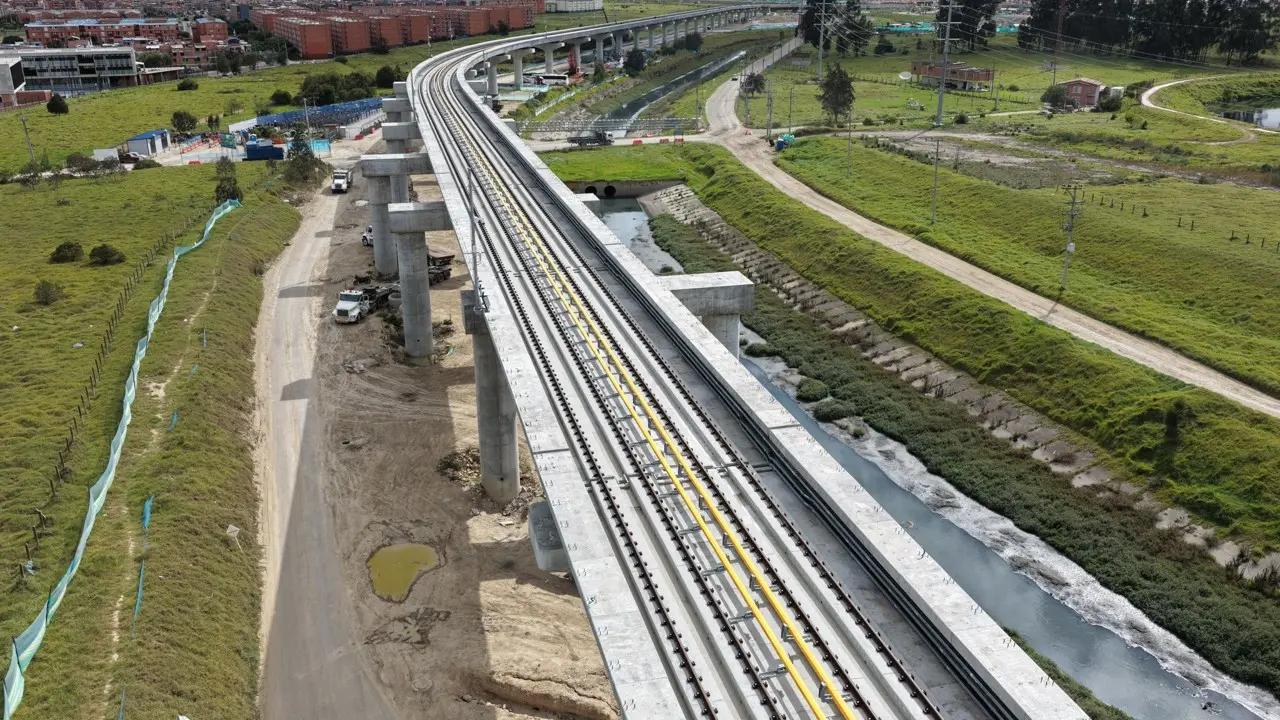 «El sueño es, por fin, realidad»: Galán anuncia que el Metro de Bogotá superó el 80% de avance. 4 metro de bogota avanza 1