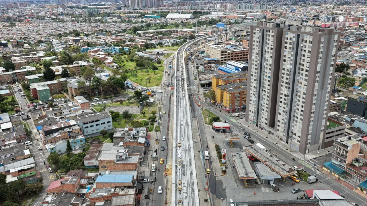 «El sueño es, por fin, realidad»: Galán anuncia que el Metro de Bogotá superó el 80% de avance. 3 metro de bogota avanza 2