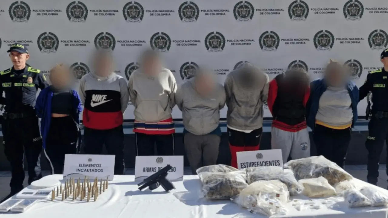 Bogotá registró más de 2 mil capturas en agosto tras golpear a bandas criminales