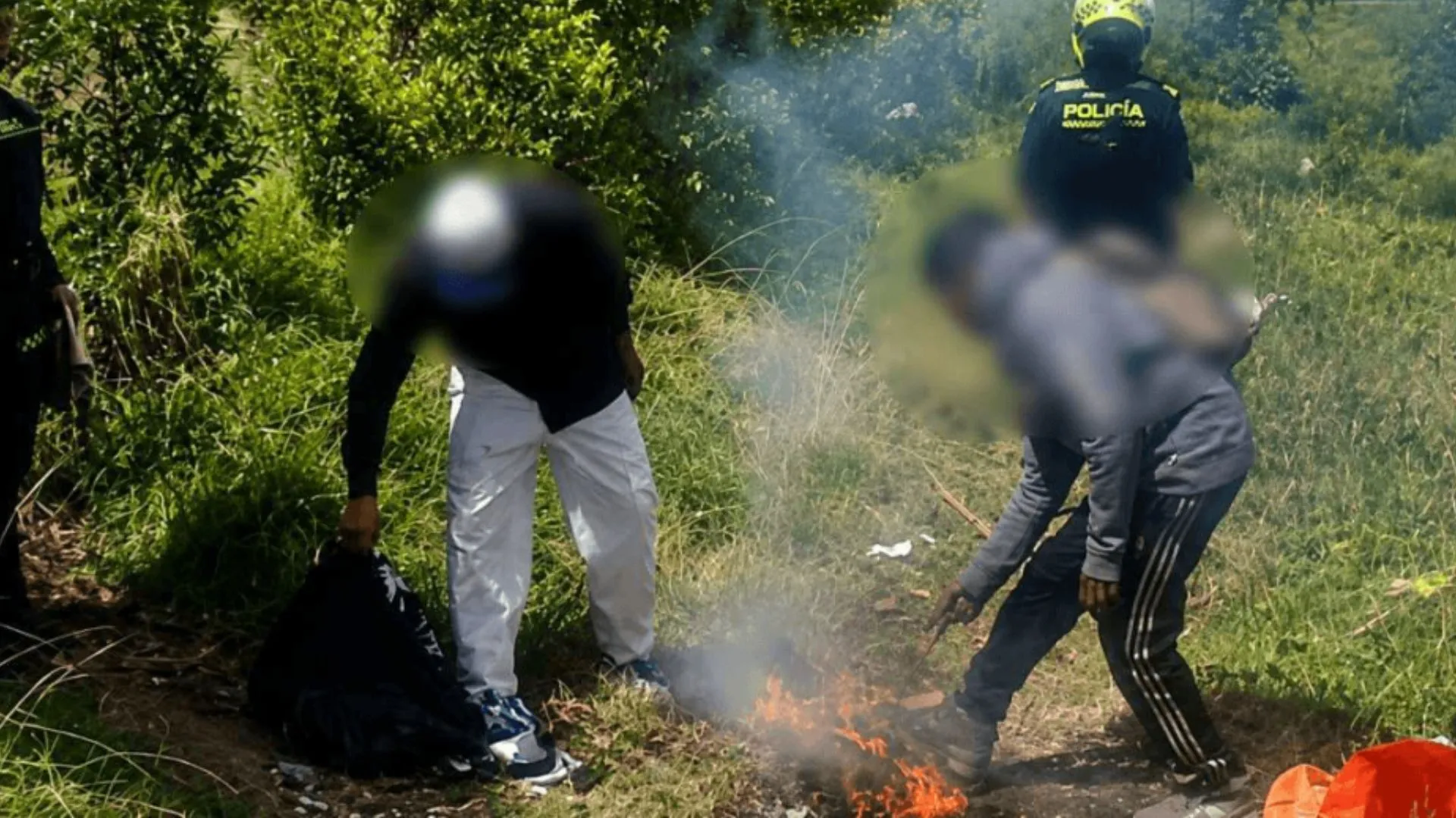¡En plena emergencia! Capturan a dos personas que habrían intentado iniciar otro incendio en Bogotá