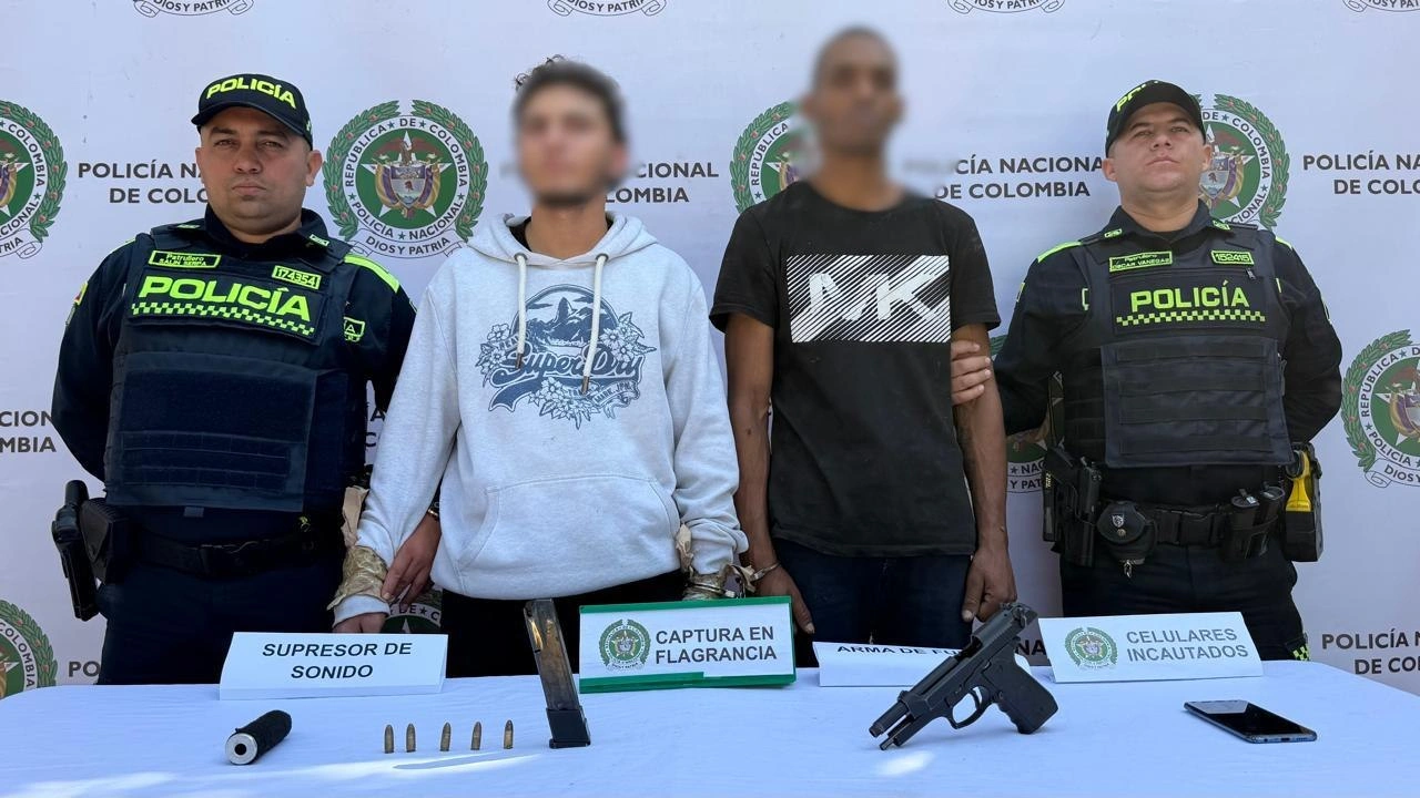 Eso fue de un! Así fue la captura de los dos pillos que asesinaron a guarda del Inpec en Itagüí
