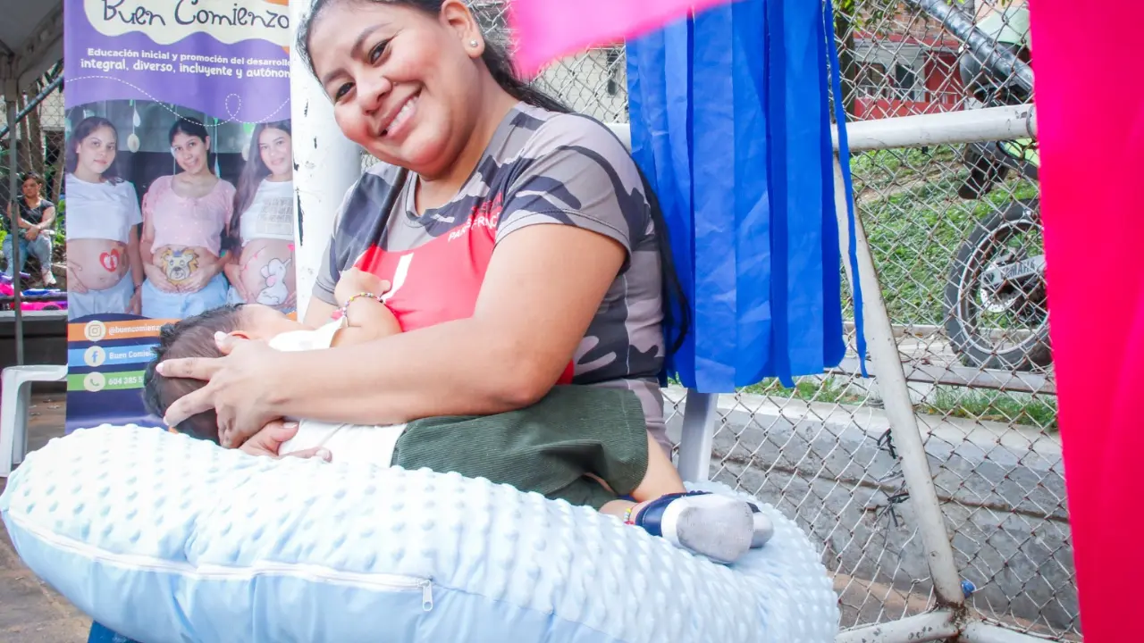 Leche materna: Medellín alcanzó una cifra que destaca en la primera infancia 3 Leche materna: Medellín alcanzó una cifra que destaca en la primera infancia