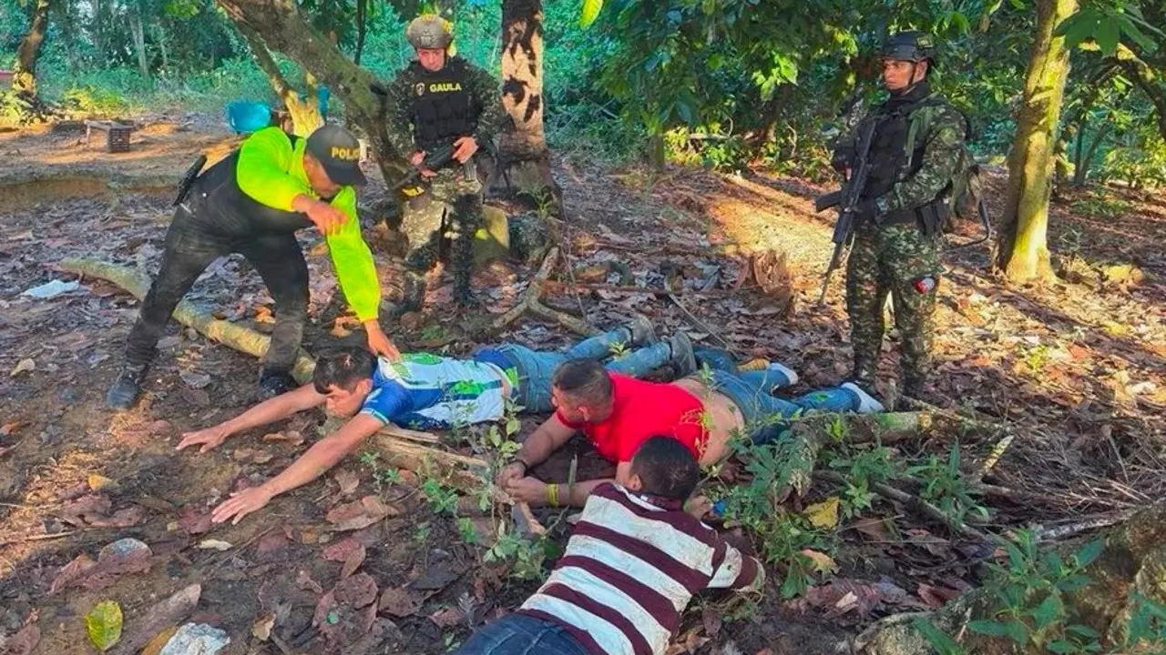captura de paramilitares en cesar,