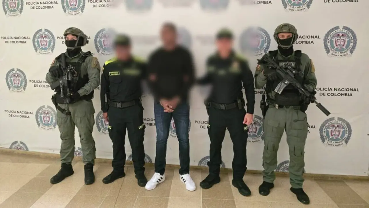 colombiano capturado en armenia