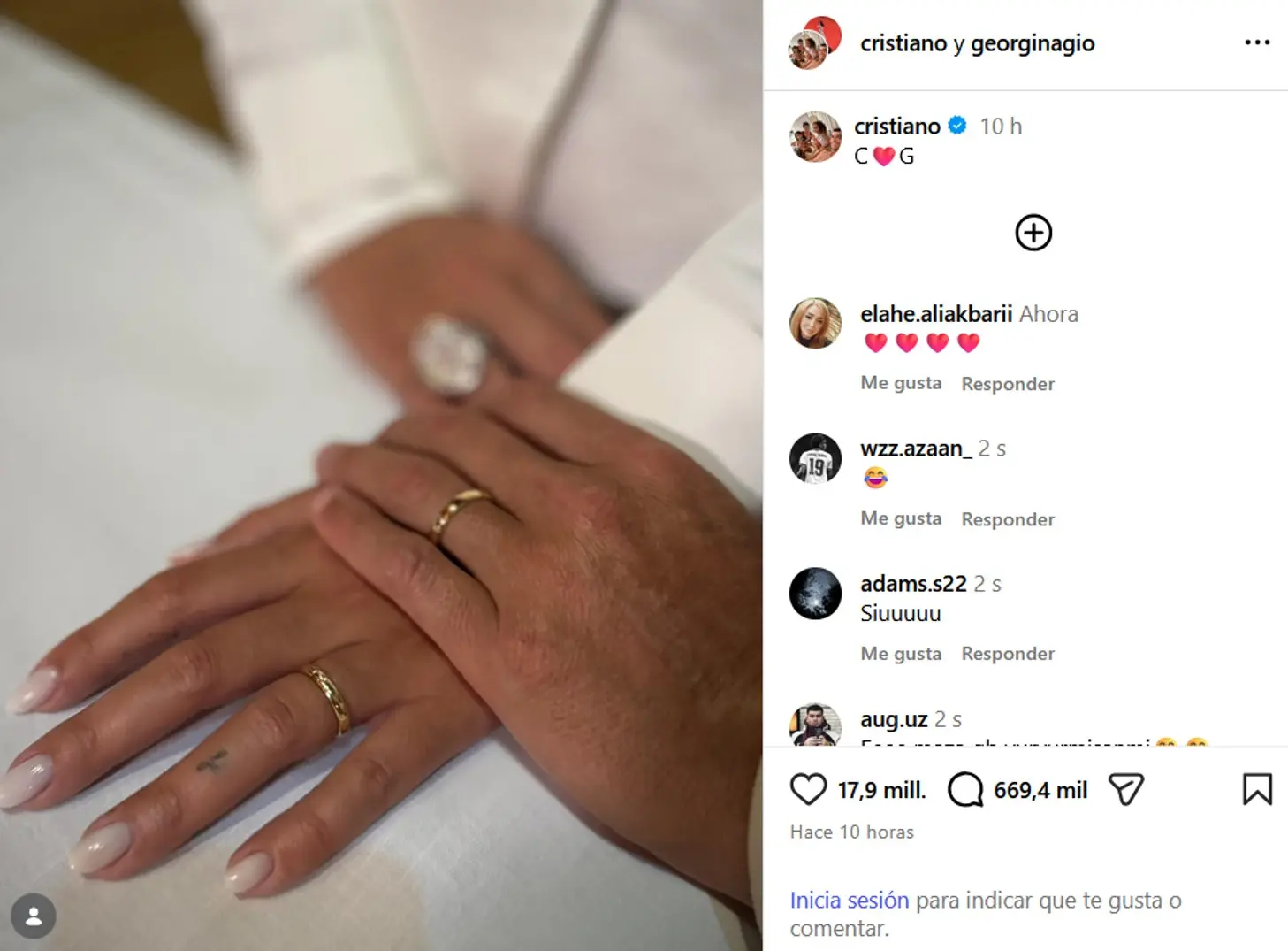 ¡Y fueron felices y comieron perdices! Cristiano y Georgina oficialmente marido y mujer 2 cristiano matri2