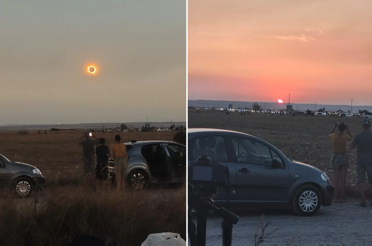 ¡Espectáculo en el cielo! Hermosas imágenes del eclipse total de sol que oscureció a España 3 eclipse 12 de agosto
