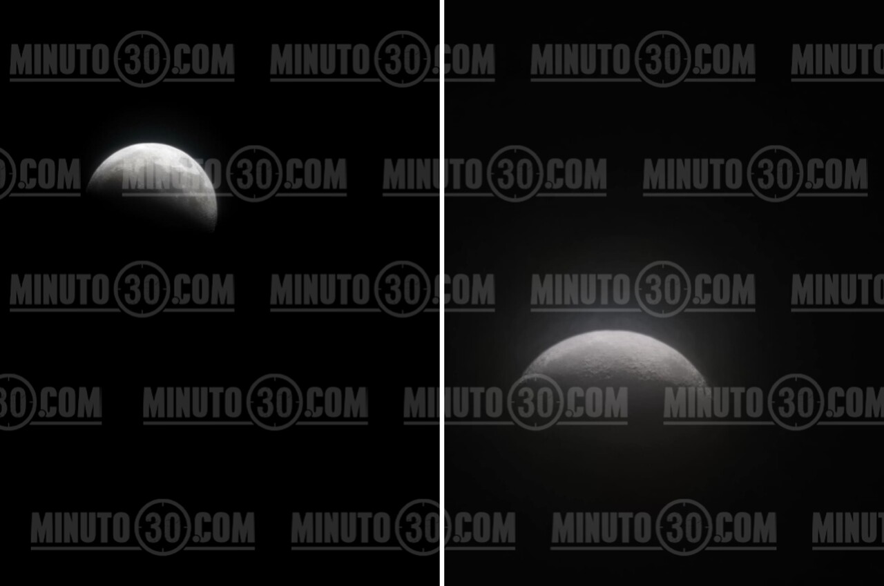 Majestuoso espectáculo: El eclipse parcial de luna «oscureció» el cielo de Medellín en un 90% 6 eclipse1