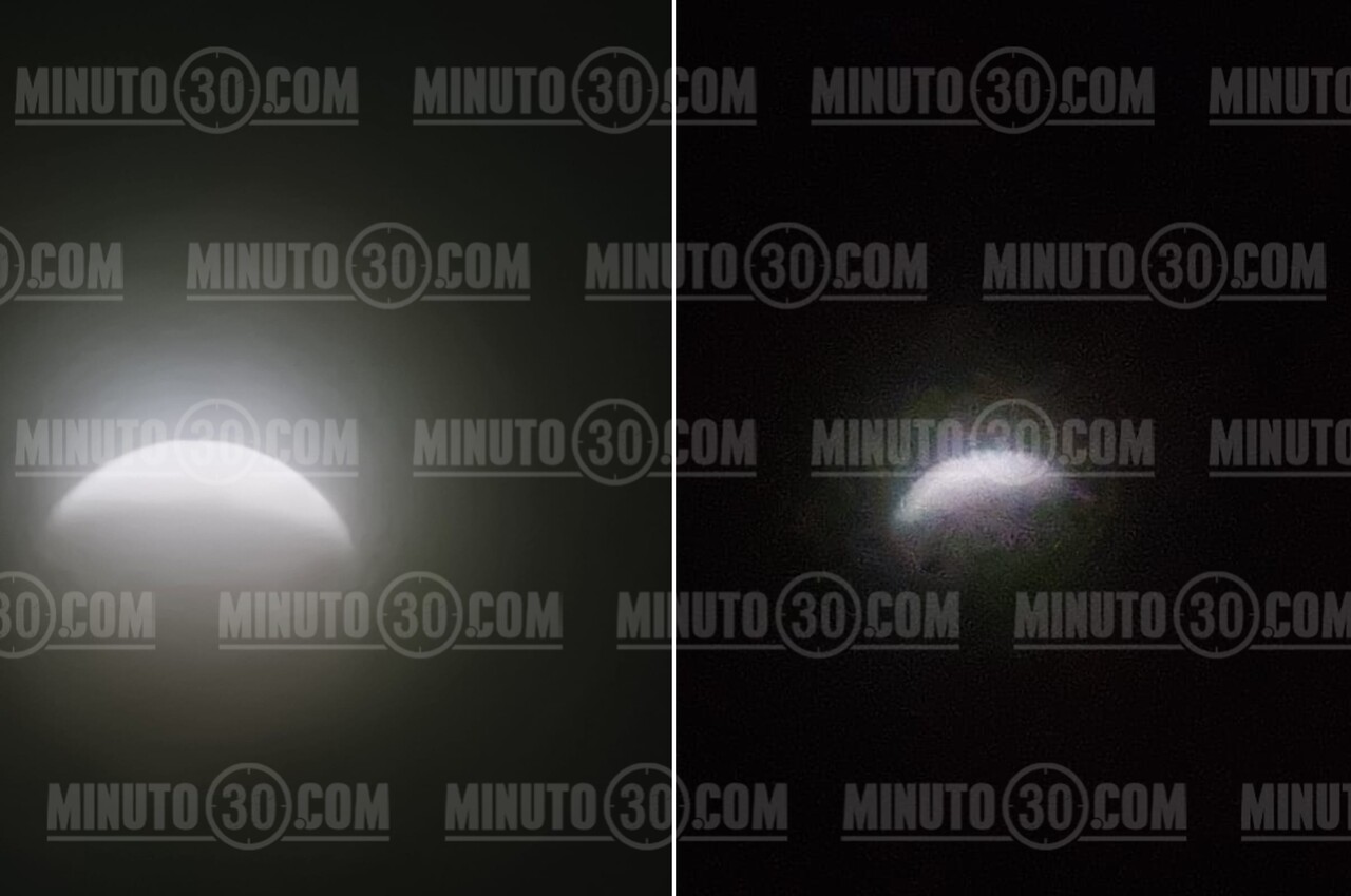 Majestuoso espectáculo: El eclipse parcial de luna «oscureció» el cielo de Medellín en un 90% 5 eclipse2