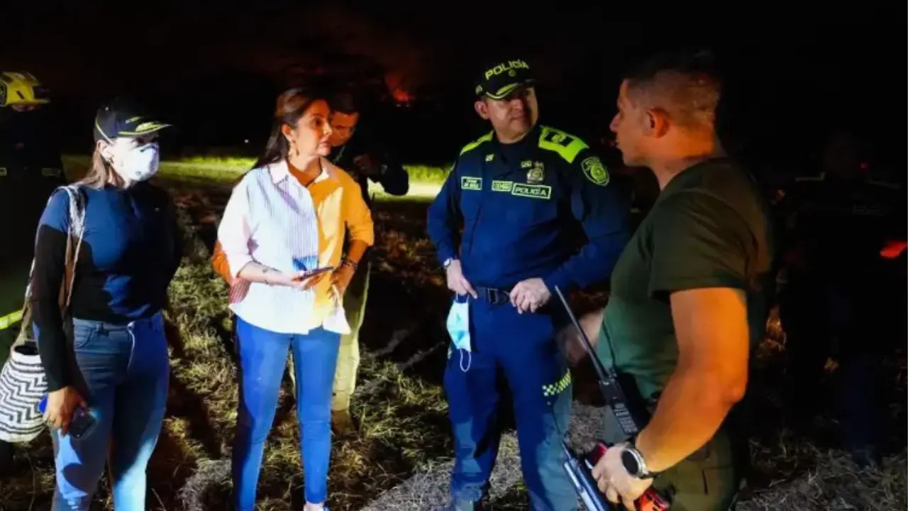 Gobernadora del Tolima denunció incendios forestales que podrían ser provocados 2 Gobernadora del Tolima denuncia ante la Fiscalía aparentes manos criminales detrás de los forestales