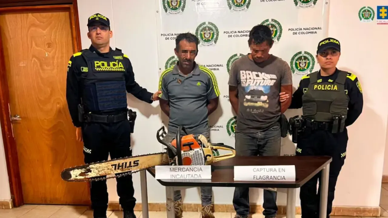 Pillaron a dos hombres provocando un incendio en Tolima: juez los mandó a la cárcel