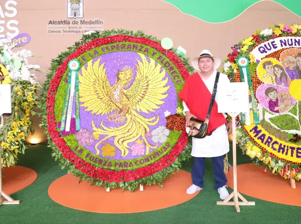 John Jairo Grajales Gómez, ganador absoluto del Desfile de Silleteros 2026 3 silleta emblematica