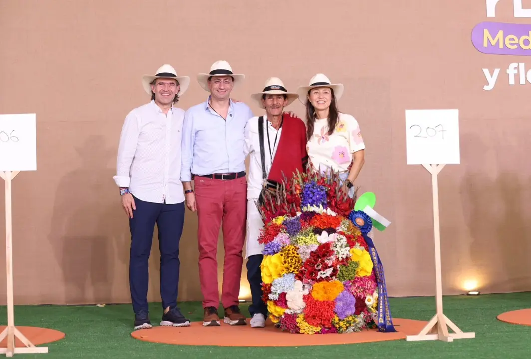 John Jairo Grajales Gómez, ganador absoluto del Desfile de Silleteros 2026 6 silleta ganadora