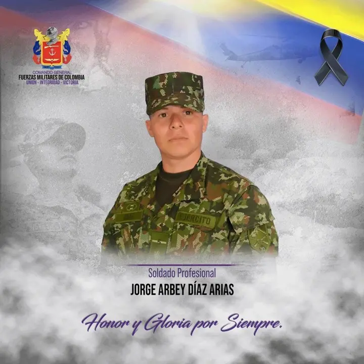Luto en las Fuerzas Militares: Asesinan a soldado en ataque de disidencias en Tuluá, Valle 2 soldado asesinado en tulua