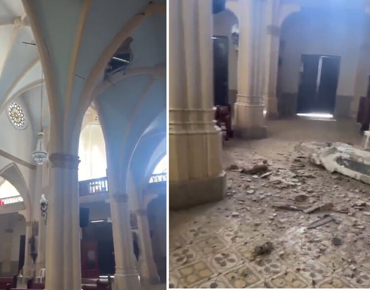 Balance preliminar de afectaciones en Sonsón: dos iglesias afectadas, una casa caída y el techo del coliseo voló 4 sonson carmen