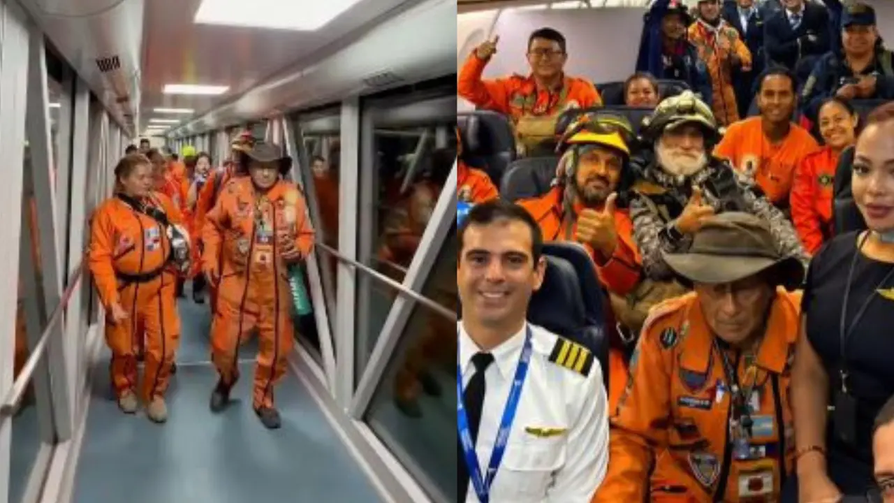 ¡Llegaron los Topos! Rescatistas mexicanos arribaron a Cali tras el terremoto
