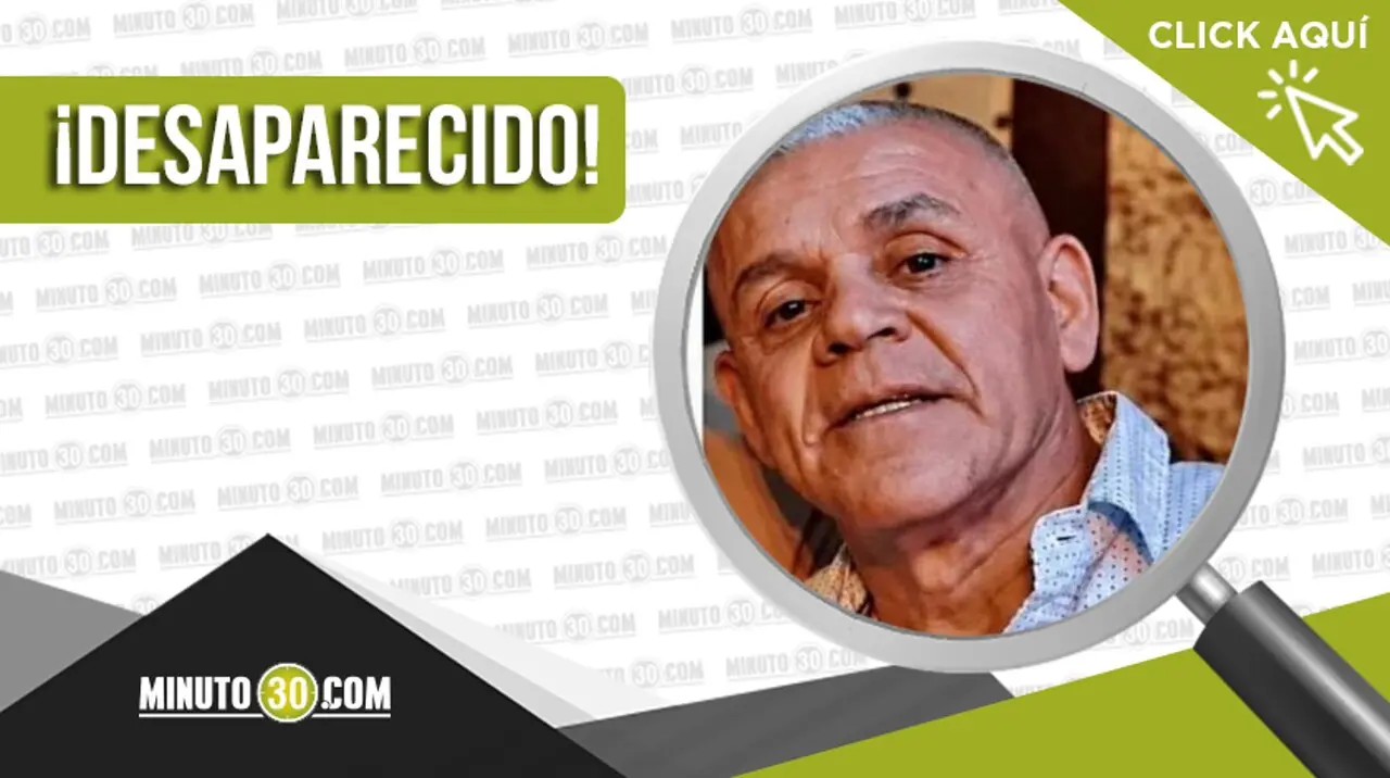 Ayudemos a encontrar a Walter Tangarife, desaparecido en el barrio Villa Hermosa de Medellín