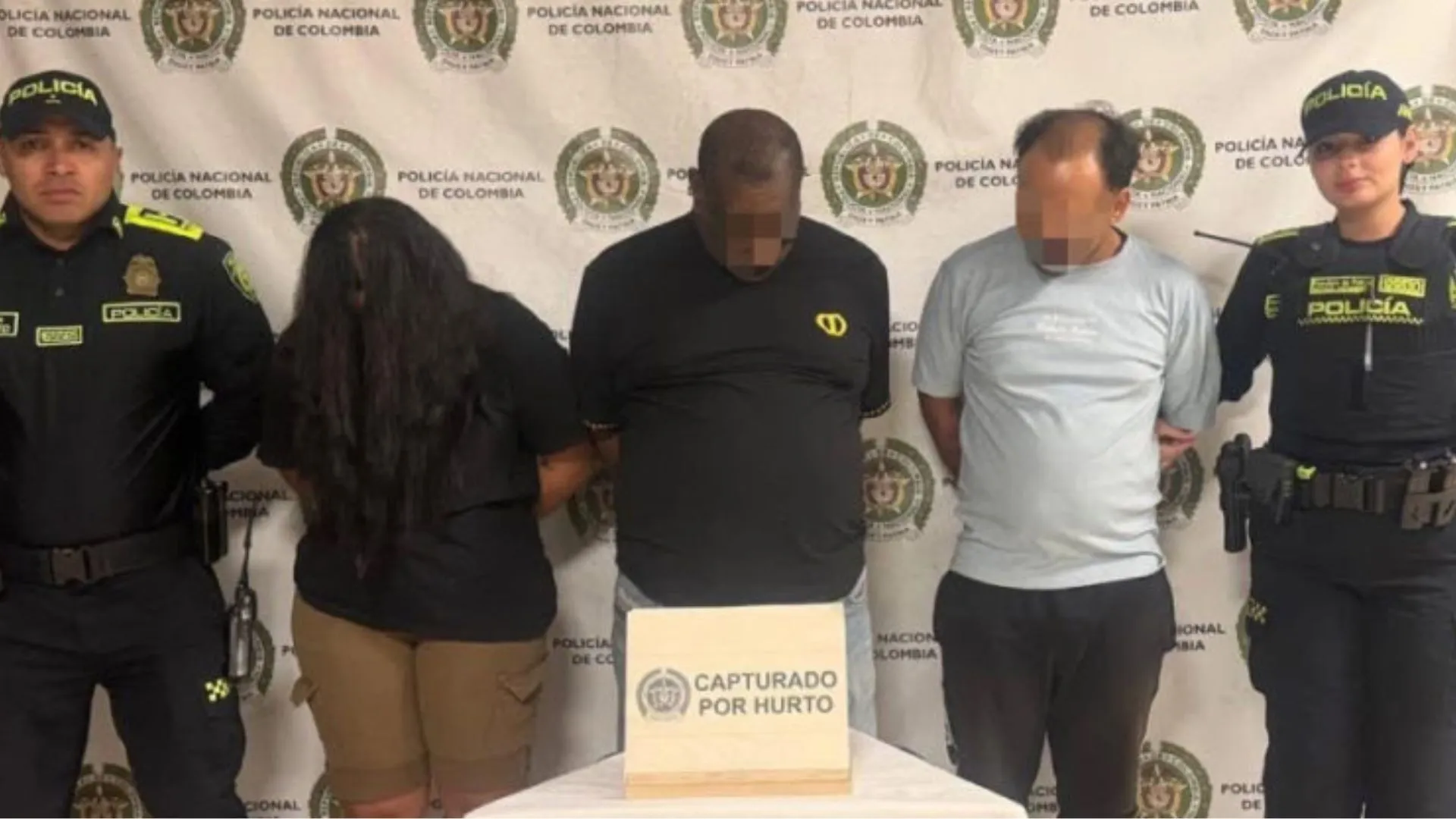 ¡Las cámaras los delataron! Capturan a tres sujetos tras robar una vivienda en Envigado