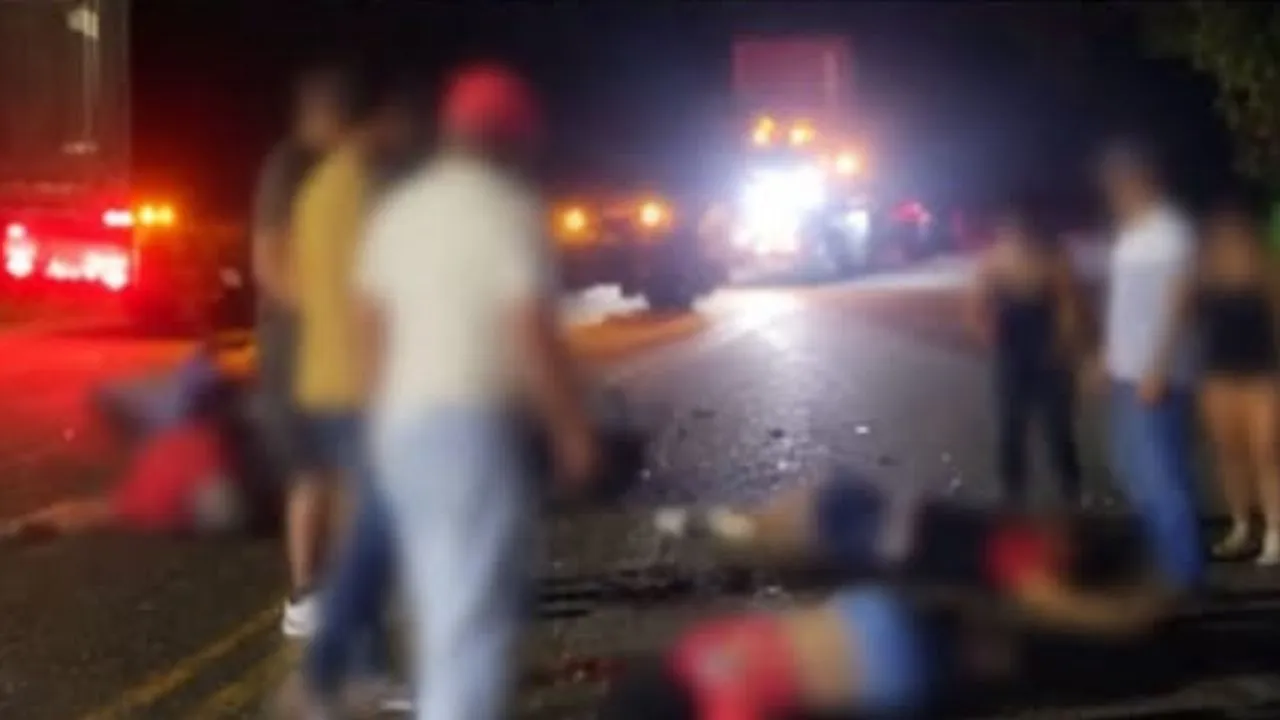 Fatal choque de dos motos dejó tres muertos en la vía Tarazá-Cáceres: esto se sabe