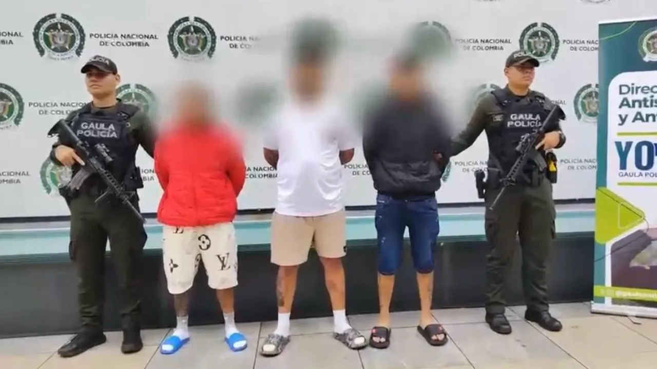 ¡Les cobraban hasta $20 millones! Caen tres señalados de extorsionar a comerciantes en Bogotá