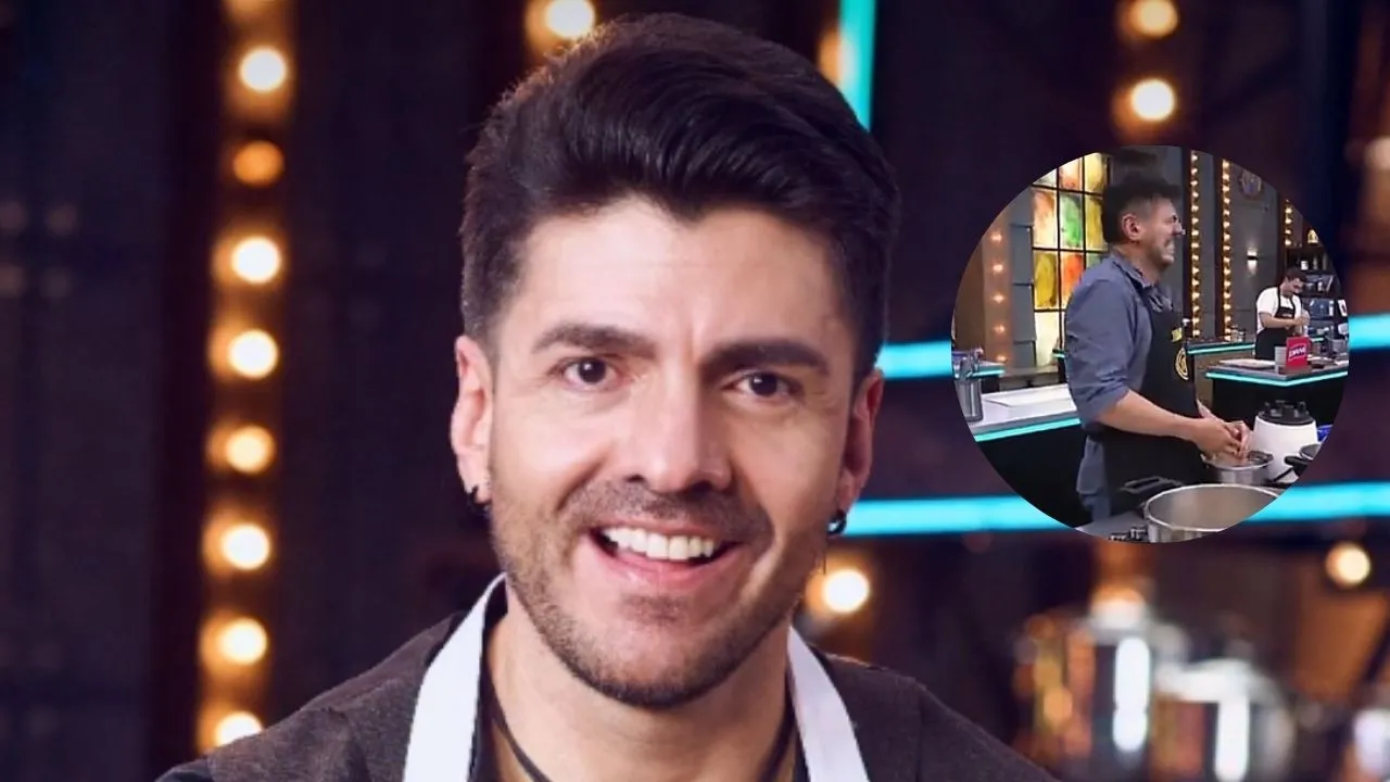 ¡Se llevó tremendo susto! Jimmy Vásquez sufrió fuerte quemadura durante reto en ‘MasterChef’