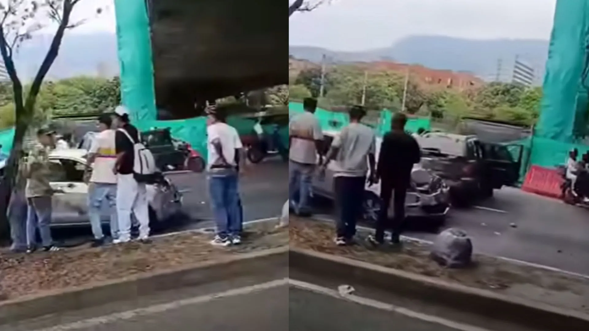 ¡Tarde de caos en Medellín! Accidentes y viajeros colapsaron la avenida Regional