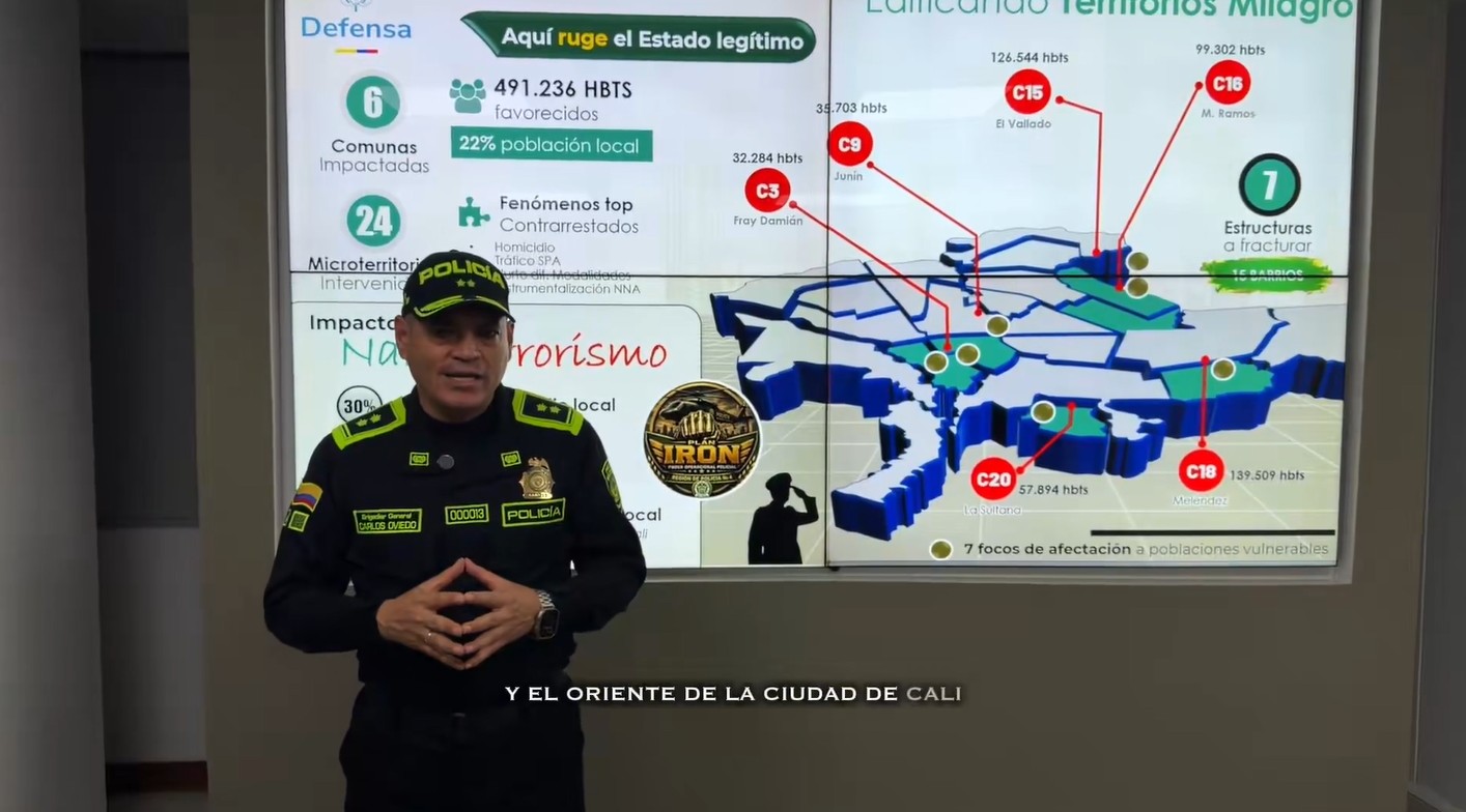 «Retomando el corazón de Cali»: Abelardo De La Espriella lidera megaoperativo contra estructuras criminales 3 abelardo en cali2