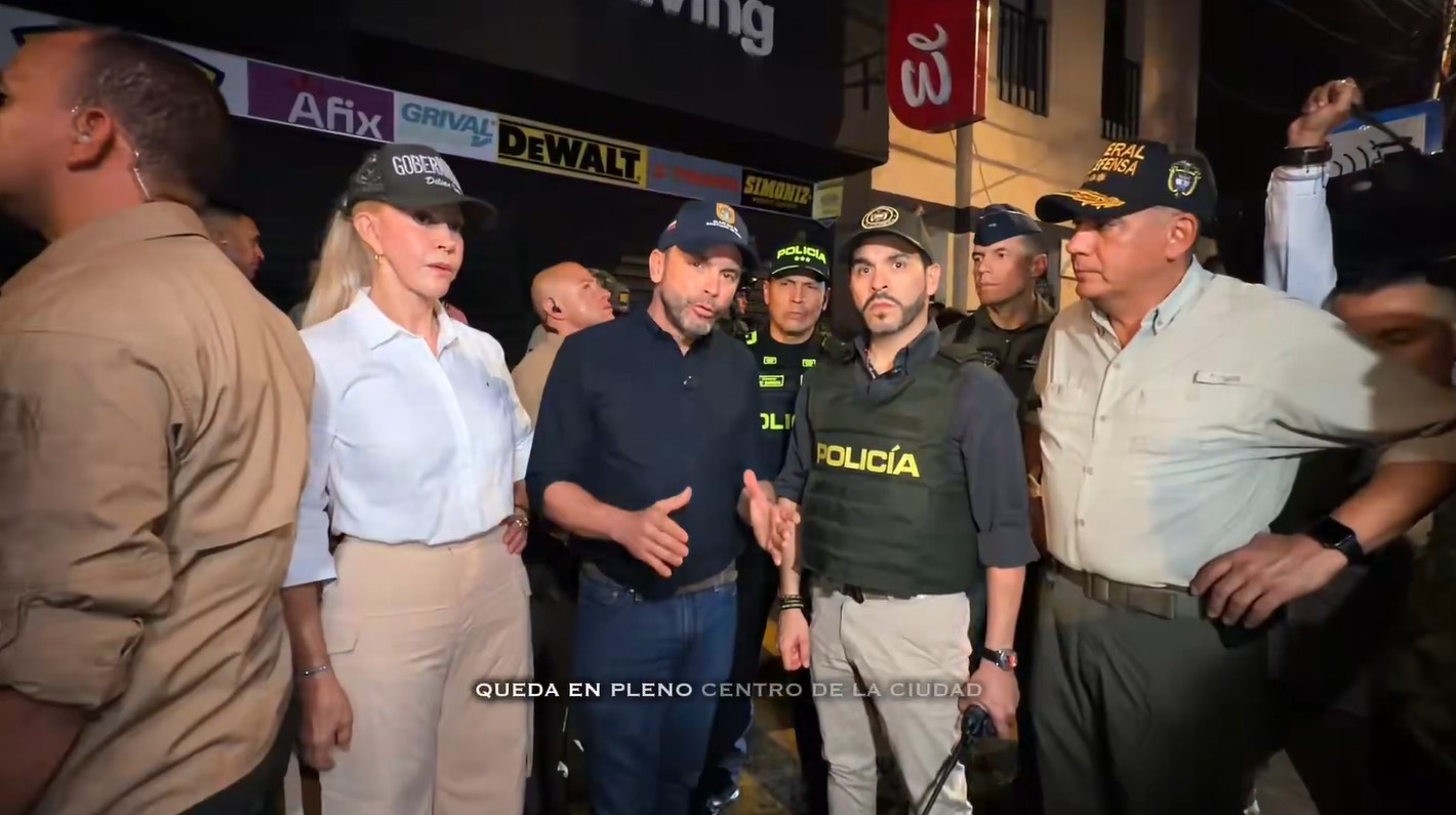 «Retomando el corazón de Cali»: Abelardo De La Espriella lidera megaoperativo contra estructuras criminales 1 abelardo en cali5