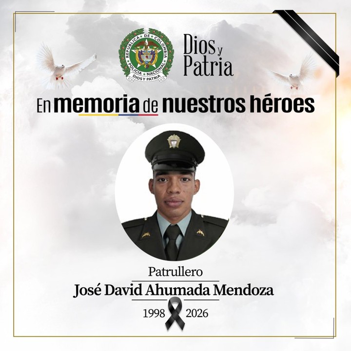 ¡No quedará impune! Ofensiva policial para capturar a los responsables del asesinato del patrullero Ahumada en Timbiquí 2 ahumada