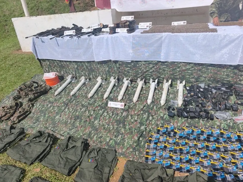 ¡Duro golpe en Zaragoza! Cae alias '80' y desmantelan arsenal del Clan del Golfo con explosivos para drones 2 alias 80 2