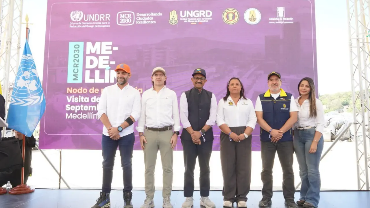 Medellín llevó ante la ONU sus avances en gestión del riesgo 3 Medellín llevó ante la ONU sus avances en gestión del riesgo