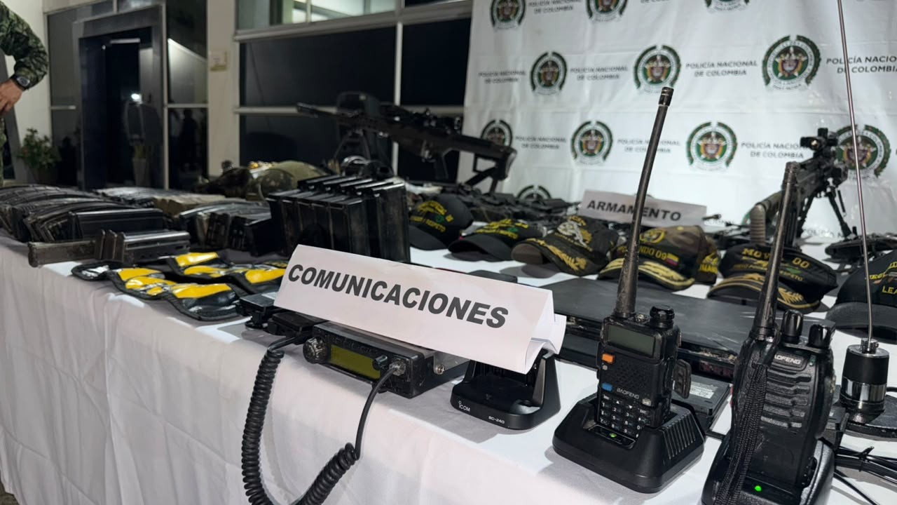 Tres paramilitares fueron capturados en el operativo donde fue dado de baja alias «cholo» 1 cholo2