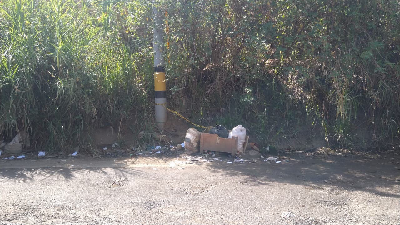 Embolsado en Bello: En un costal rayado lo dejaron en posición fetal 2 embolsado bello2