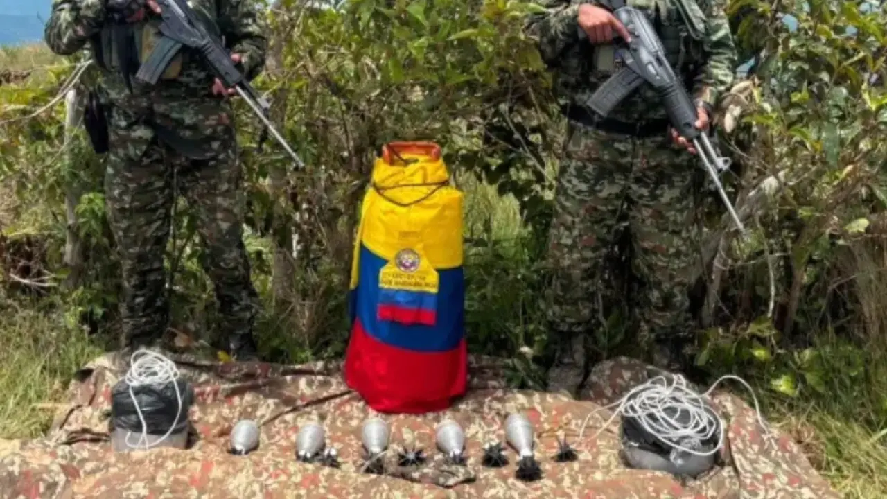 ¡Iban a causar una tragedia! Ejército desactivó 130 kilos de explosivos en Briceño