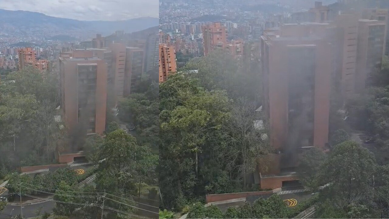 ¡Alerta en El Poblado! Fuerte incendio despierta con sirenas a los vecinos de la Loma de los González 1 incendio loma de los gonzalez