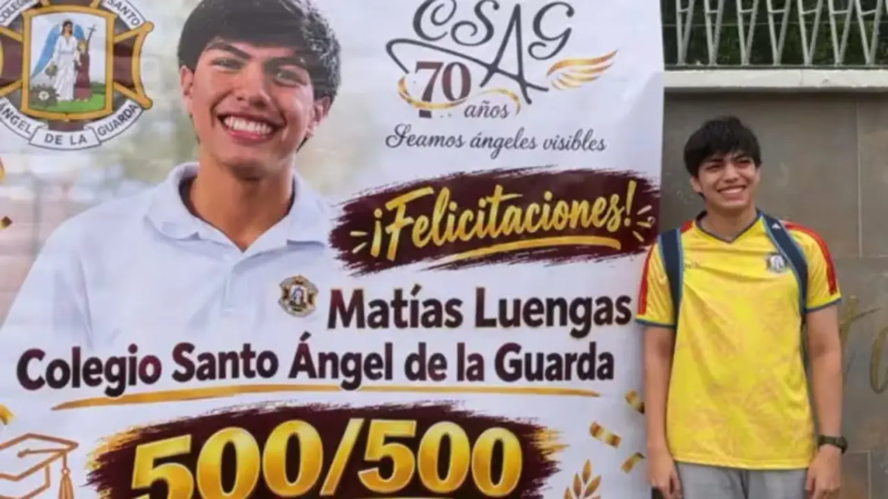 Puntaje perfecto en el Icfes: Matías Luengas, el genio cucuteño de 16 años que alcanzó 500/500 10 matias luengas
