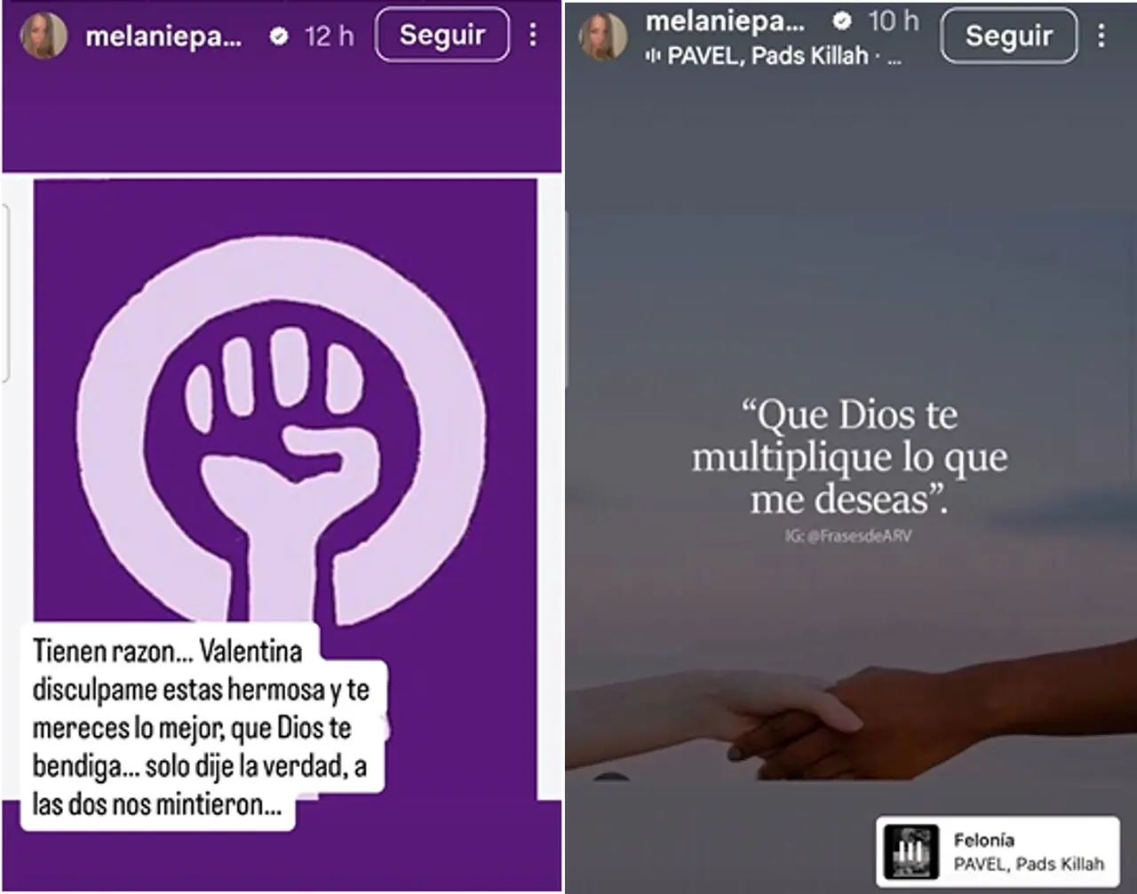 «a las dos nos mintieron» 2 mosa jbalvin mensajes